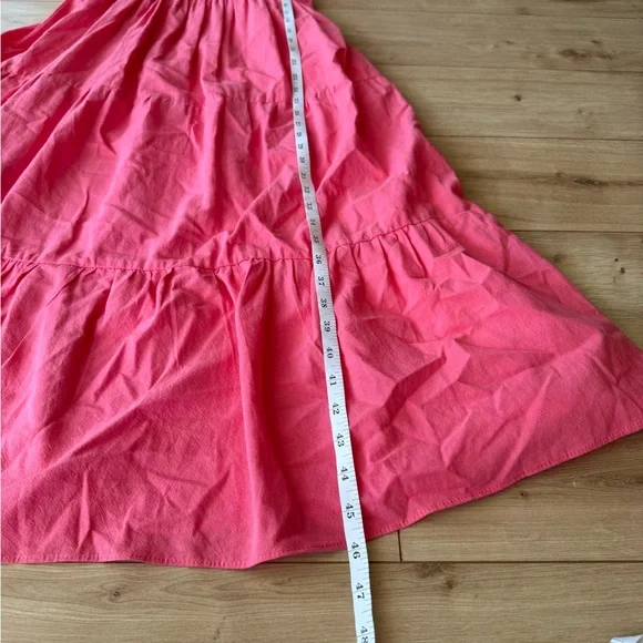 Tuckernuck Pomander Place Pink Puff Sleeve Smocked Midi Dress M Cottagecore - Picture 6 of 6